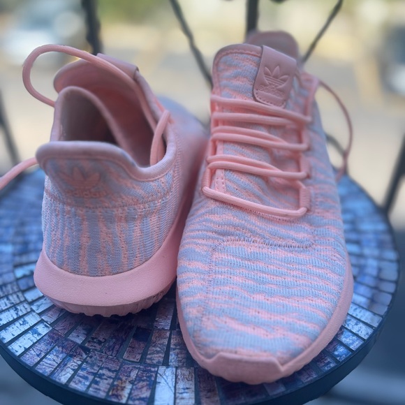 Adidas Kids Light Pink Sneakers - Picture 2 of 2